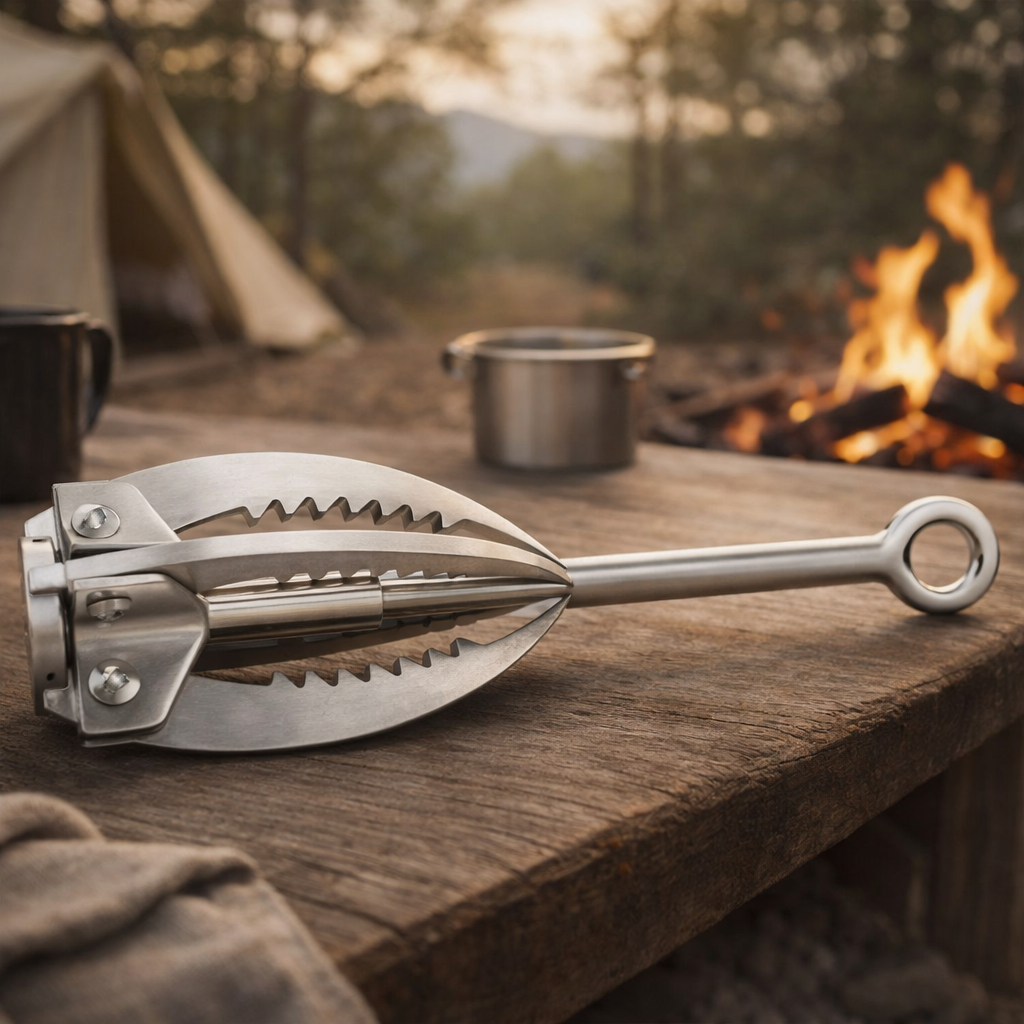 Folding Grappling Hooks | Stainless Steel, Compact | Camping