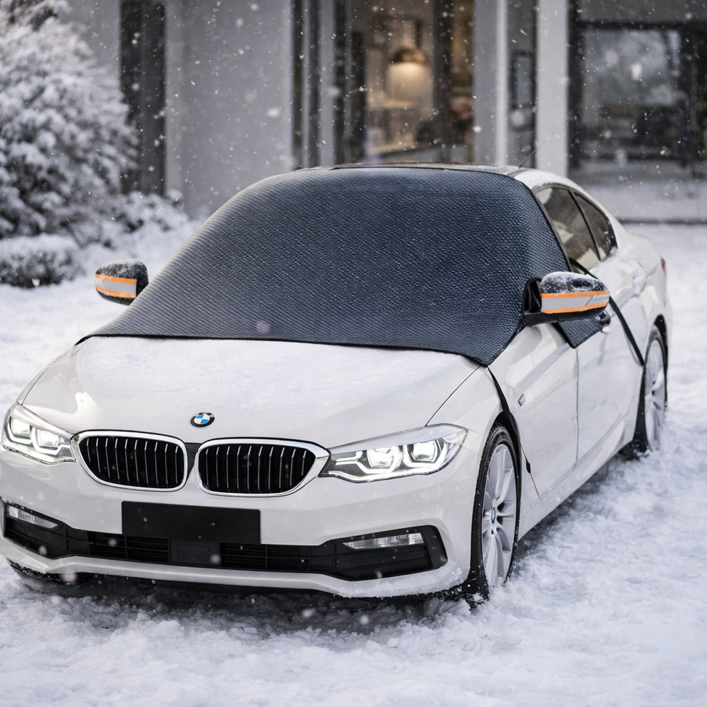Snow sun shade magnetic ice protection car windshield