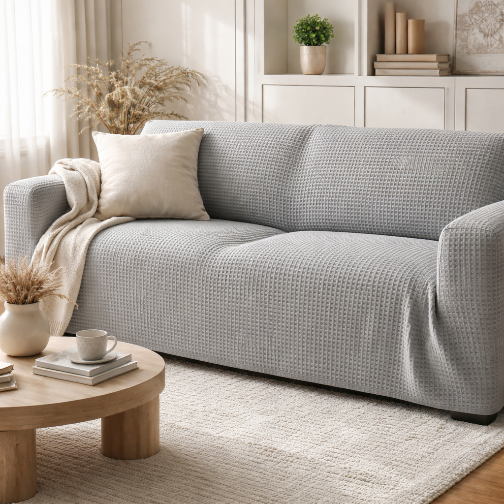Elastic sofa cover | Perfect fit, protective | Home