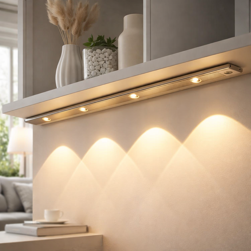 LED night light with motion sensor wireless indoor lighting