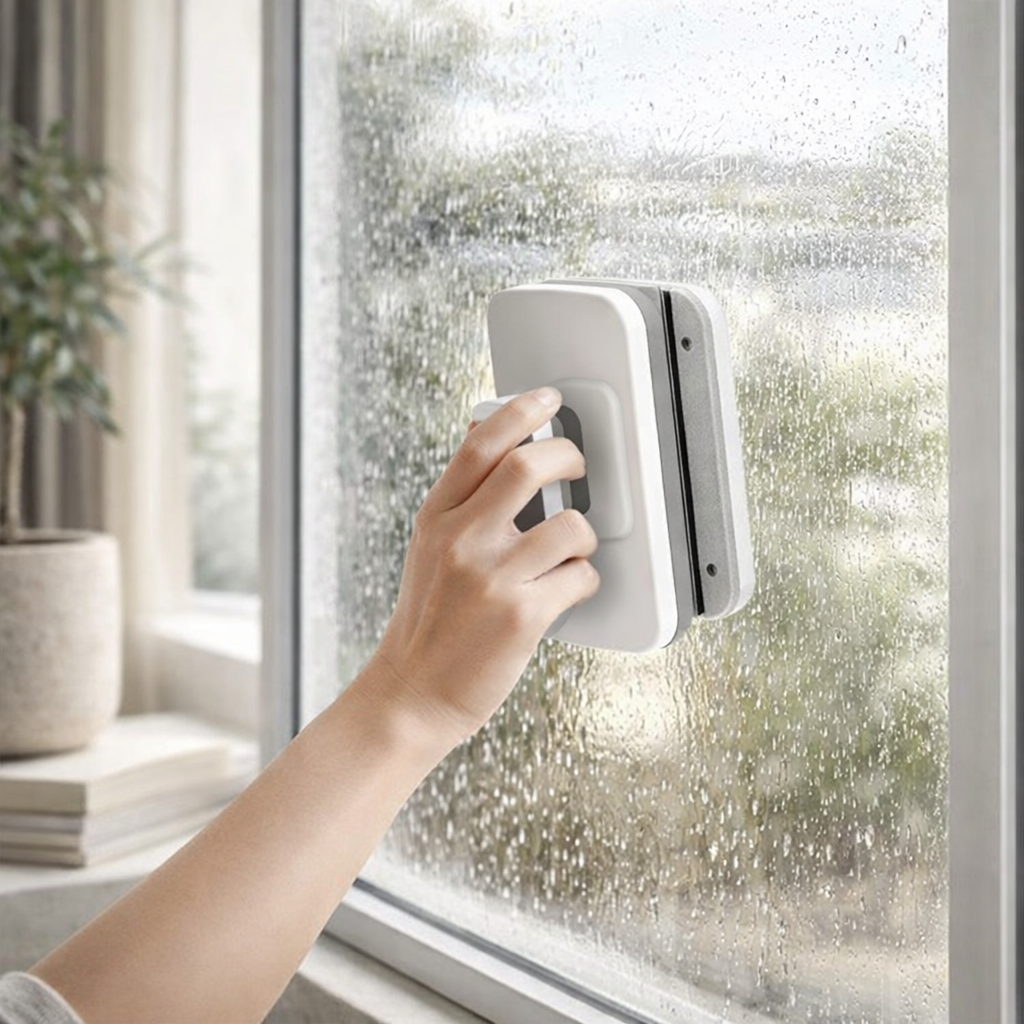 Magnetic Window Cleaner | Double Glass, Safe | Cleaning