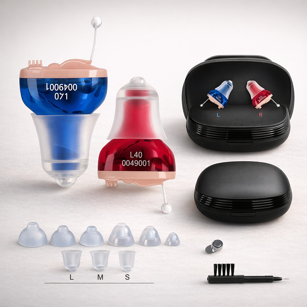 Wireless in-ear headphones Bluetooth mini invisible music