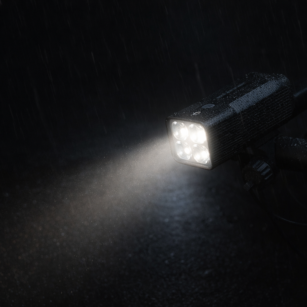 LED Bicycle Light Tactical High Power Rechargeable Durable