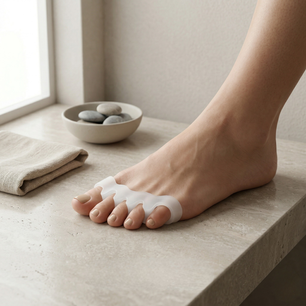 Finger spreader for hammer toe corrector orthopedic
