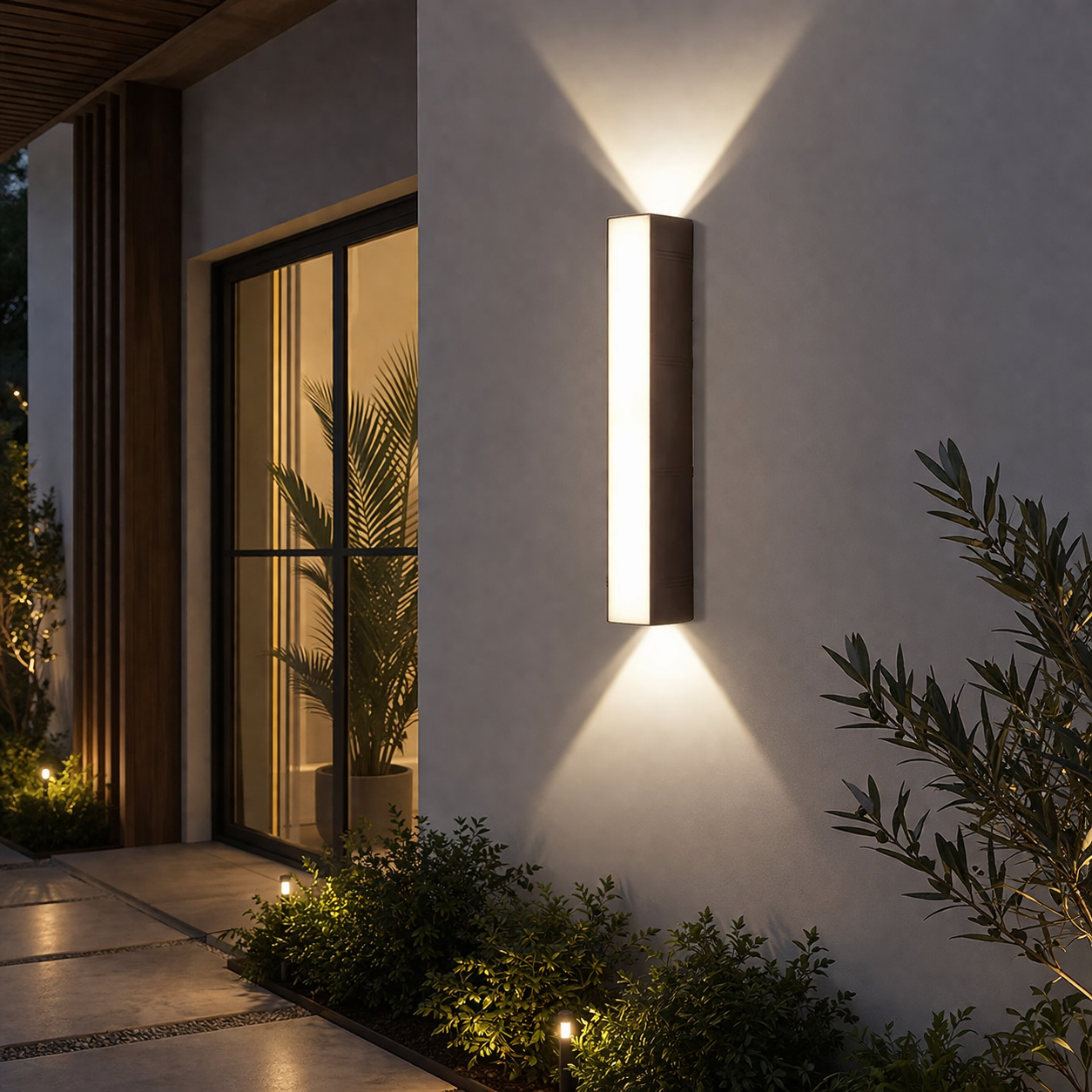 Outdoor Wall Lamp | Elongated Design, Waterproof | Lighting