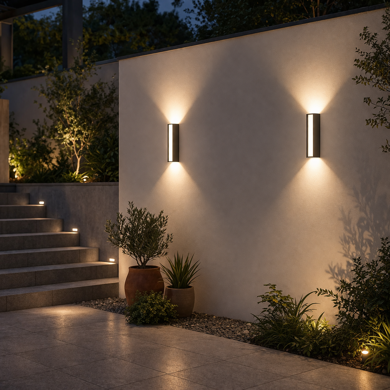 Outdoor Wall Lamp | Elongated Design, Waterproof | Lighting