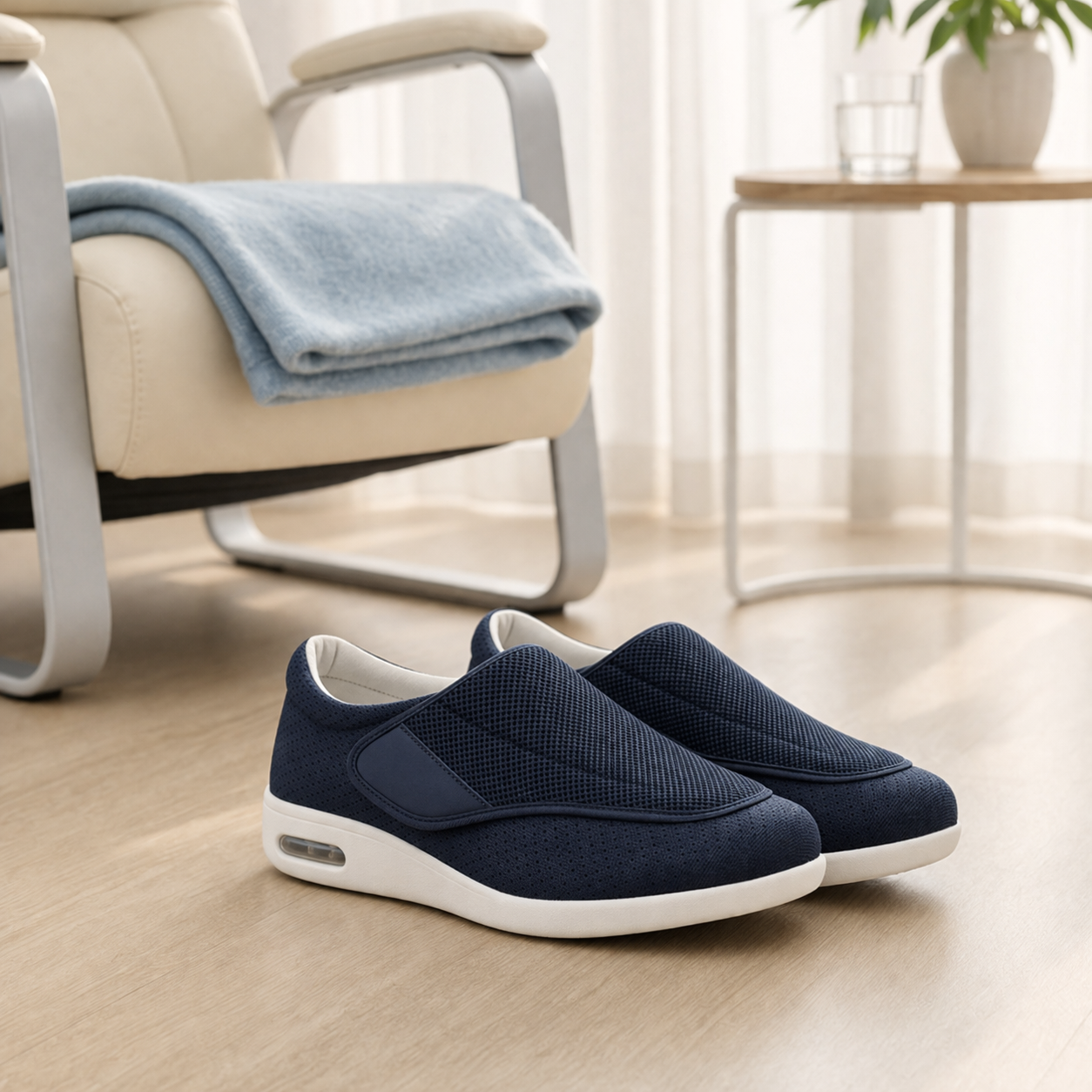Orthopedic diabetic shoes | Viscoelastic foam, zero drop | Comfort