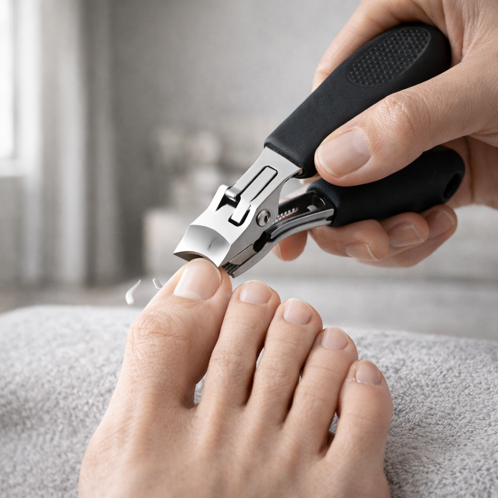 Nail Clippers | Extra Wide Opening, Stainless Steel | Precise, Anti-Splash