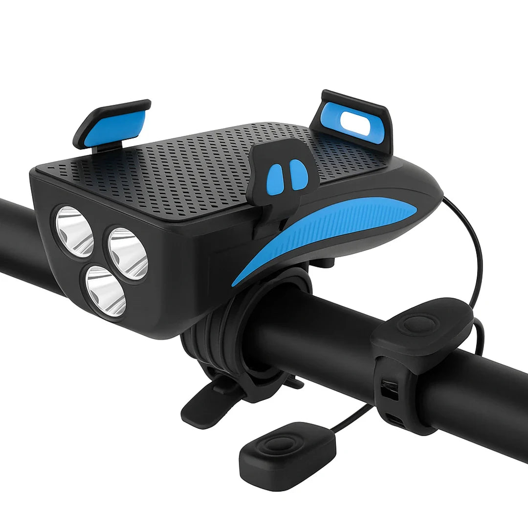 Bike Light 4 in 1 Multifunctional Rechargeable High Visibility