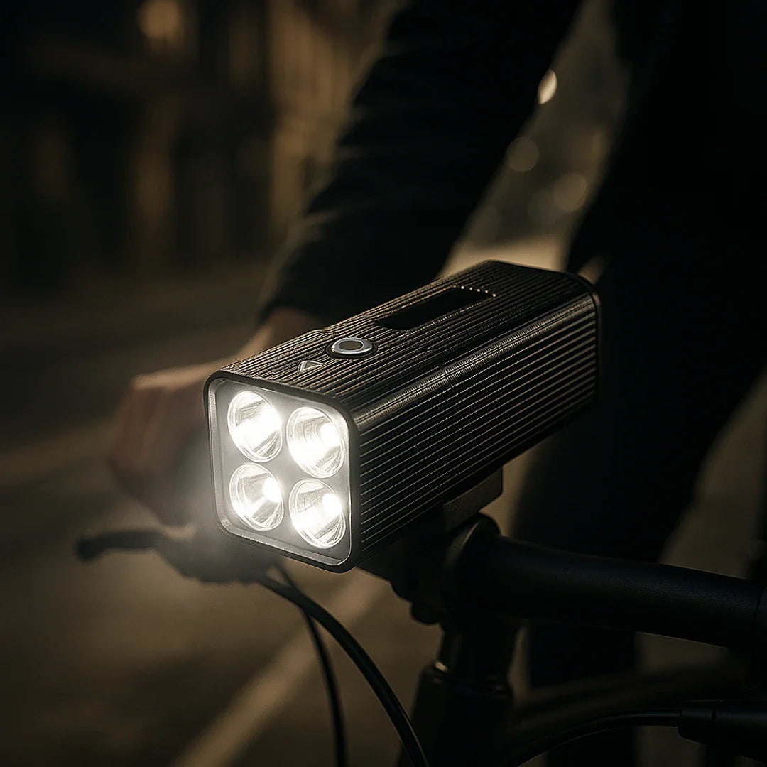 LED Bicycle Light Tactical High Power Rechargeable Durable