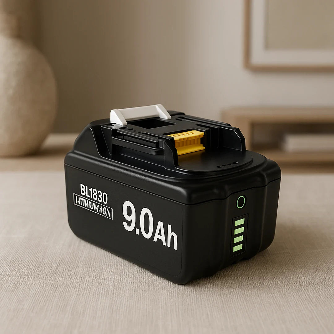Makita 18V Battery | 9Ah, Compatible Tools | Rechargeable