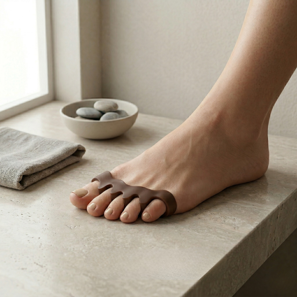 Finger spreader for hammer toe corrector orthopedic