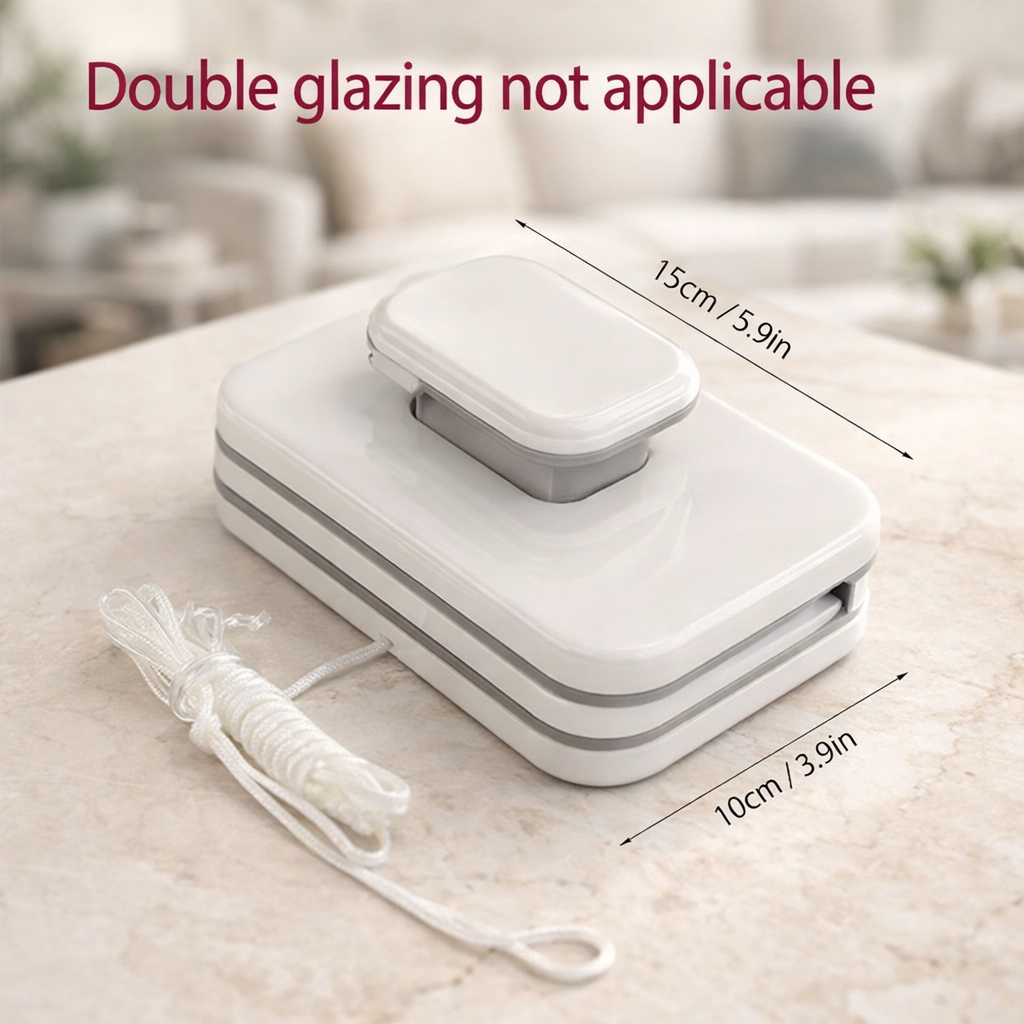 Magnetic Window Cleaner | Double Glass, Safe | Cleaning