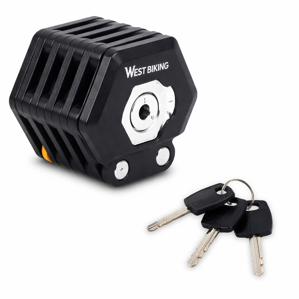 Bicycle lock anti-theft hardened steel high security resistant