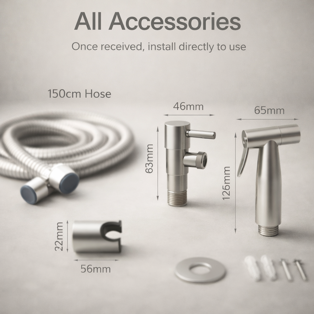 Bidet Sprayer | Toilet, Hygienic Cleaning | Comfortable, Easy
