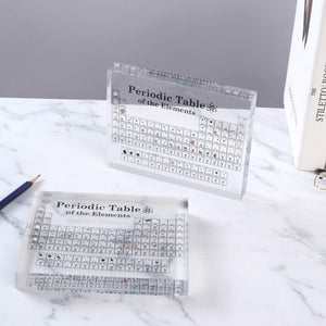 ATOMICA Collector's Edition - PERIODIC TABLE WITH REAL ELEMENTS