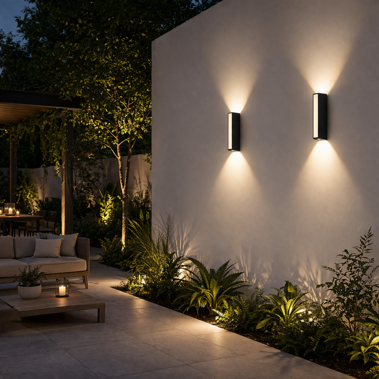 Outdoor Wall Lamp | Elongated Design, Waterproof | Lighting
