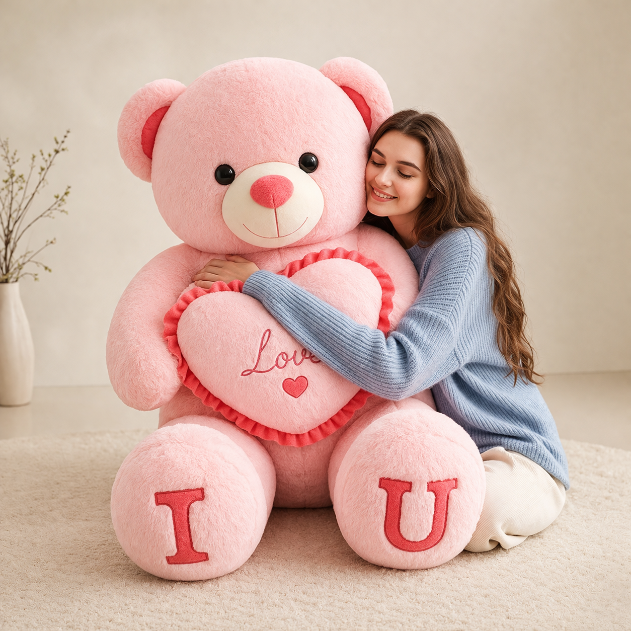 Giant plush soft extra large for children and adults