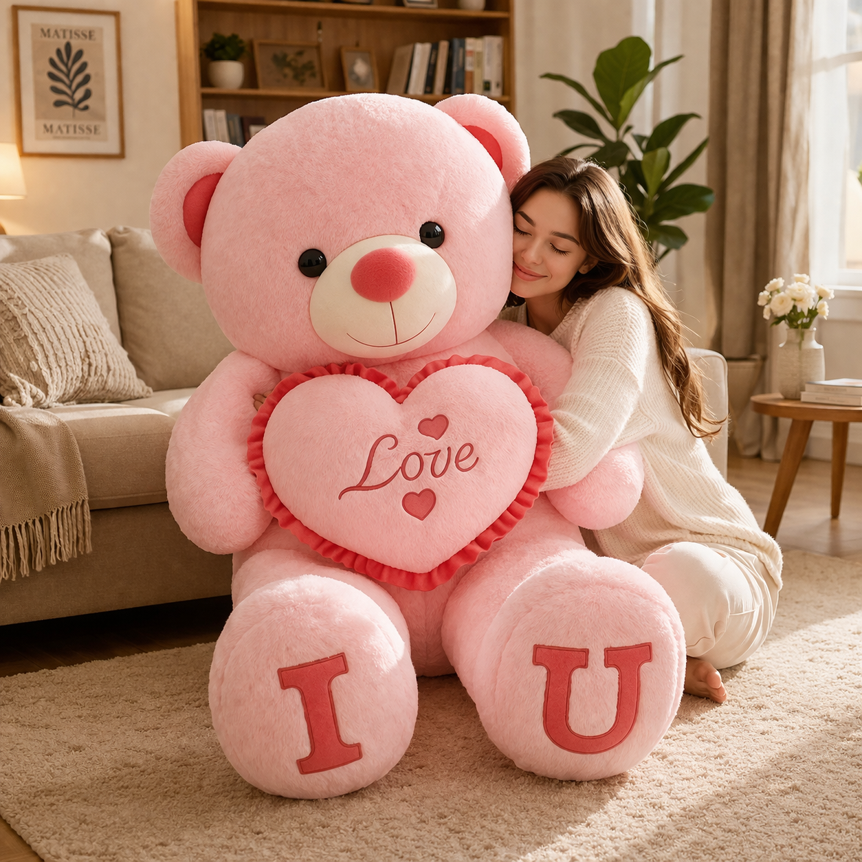 Giant plush | Soft, extra large | Children and adults