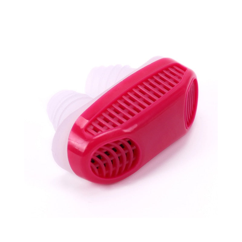 Anti-snoring device and air purifier 2 in 1 for better sleep