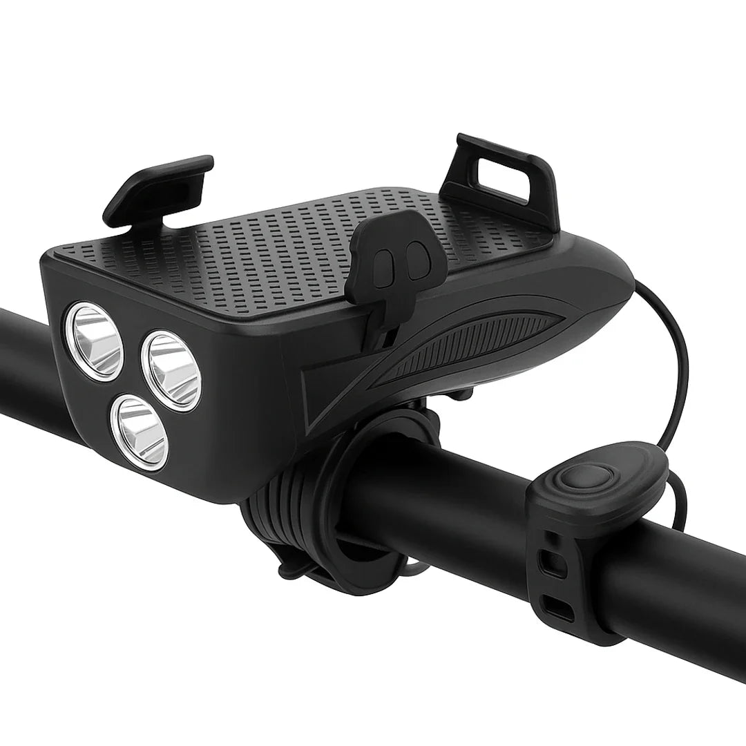 Bike Light 4 in 1 Multifunctional Rechargeable High Visibility