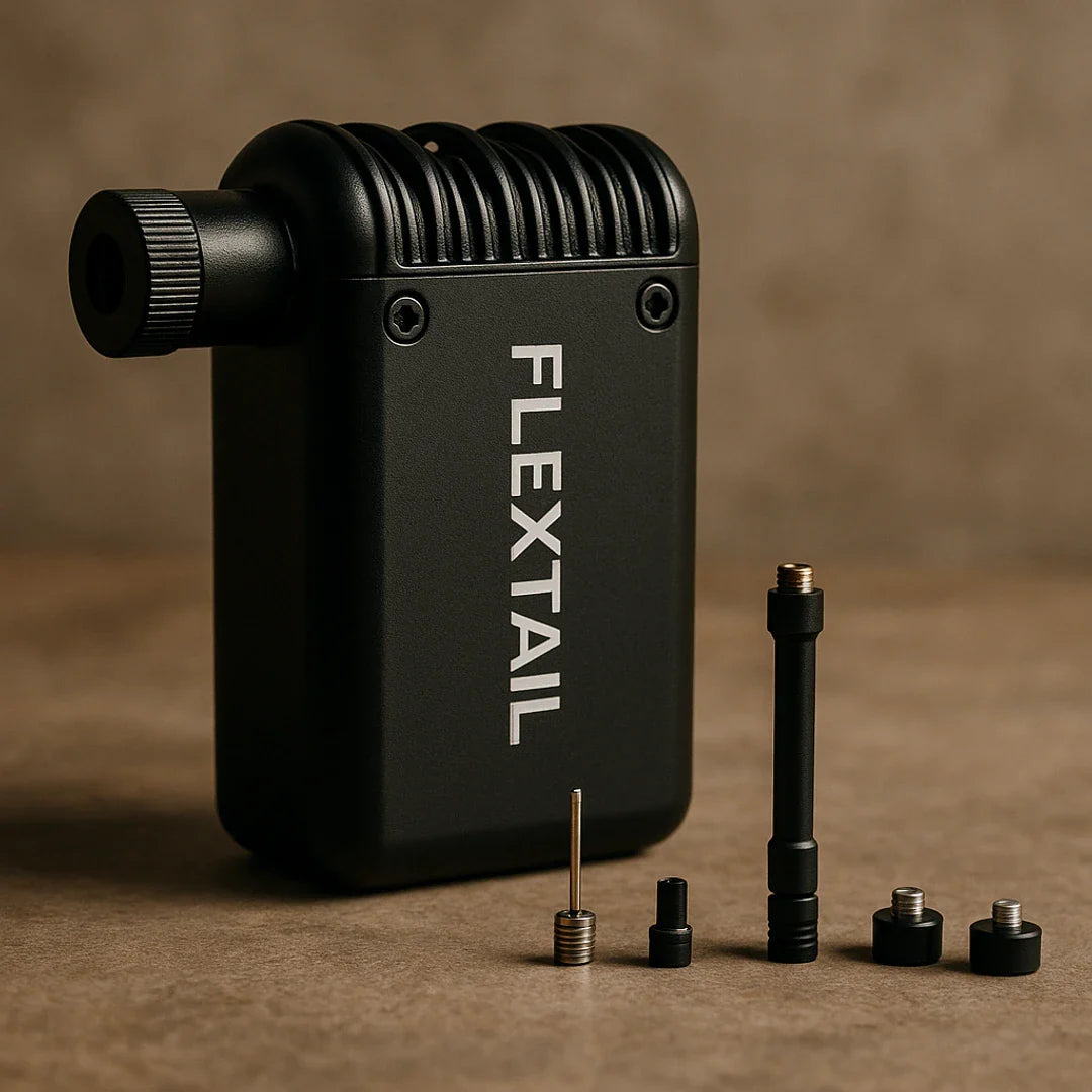 Bike Air Pump - Dual Valve with SOS light and USB Type-C charging