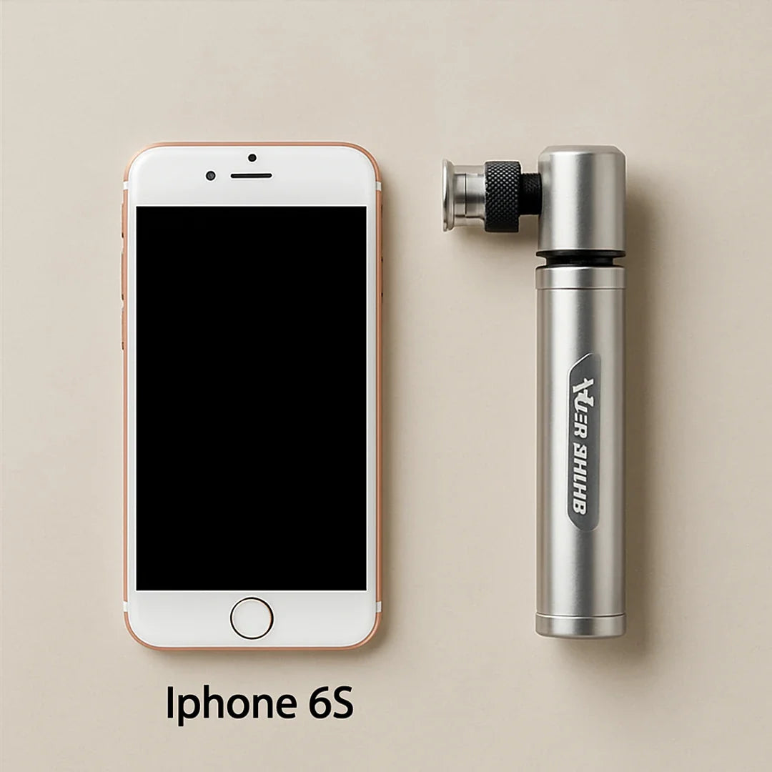 Bicycle pump mini portable compact lightweight fast inflation